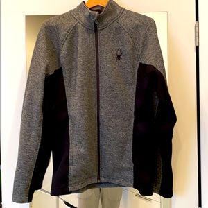 Spyder full zip sweater. New without tags